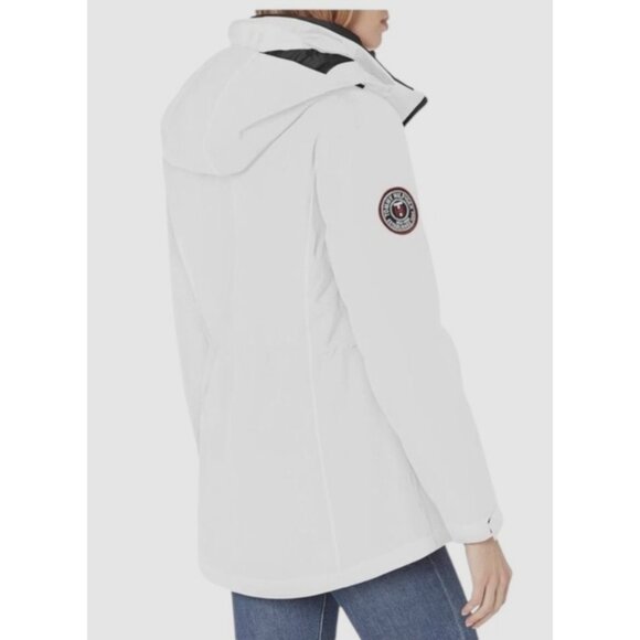 Tommy Hilfiger Women's 3 in 1 All Weather System Hooded Jacket Medium - Picture 7 of 12